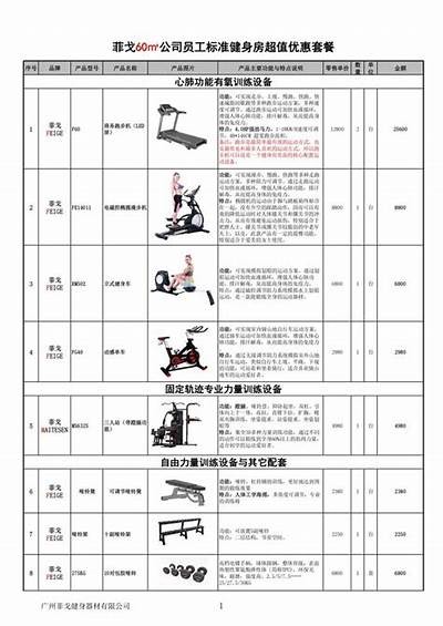 室内体育器材清单详细列表，室内体育运动器材图片大全